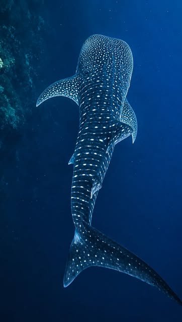 Video by Big Blue Divers Bohol on September 04, 2026. Puede ser una imagen de tiburón ballena, ballena y texto.